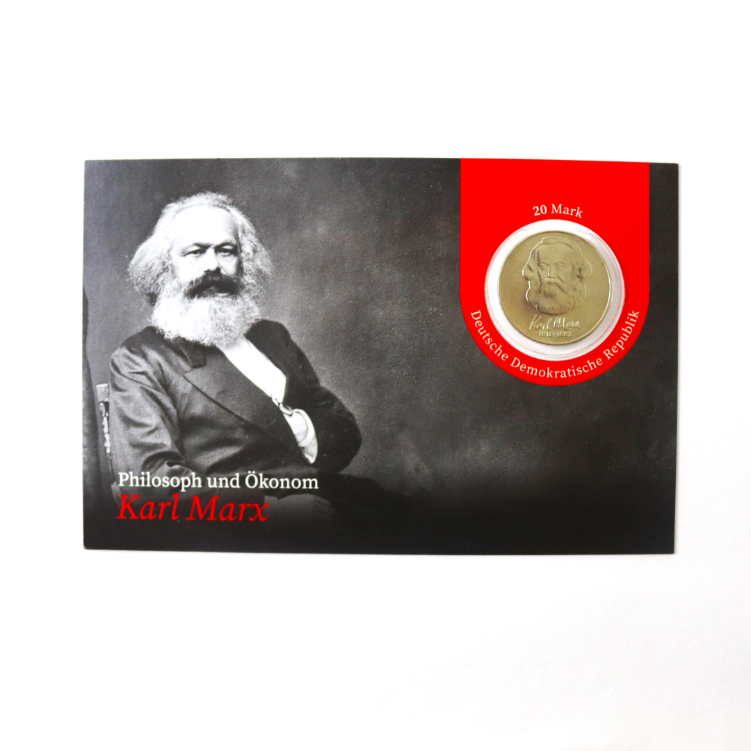 Karl Marx 20 Mark commemorative coin